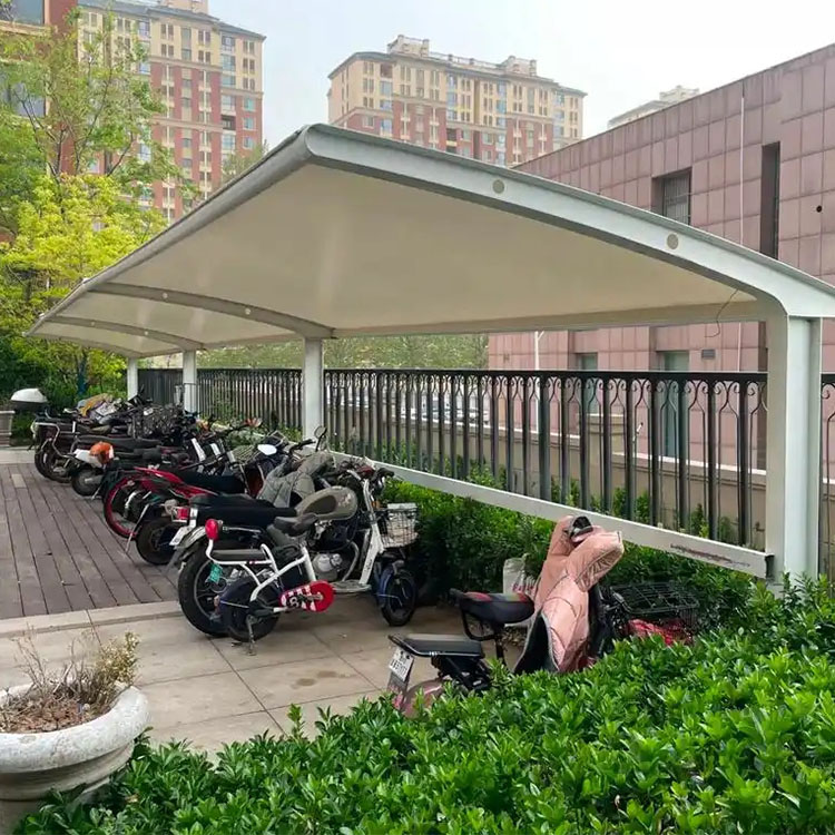 屏山县膜结构电动车棚